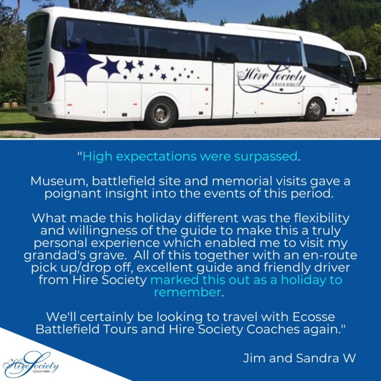 Hire Society testimonial - a holiday to remember group tour