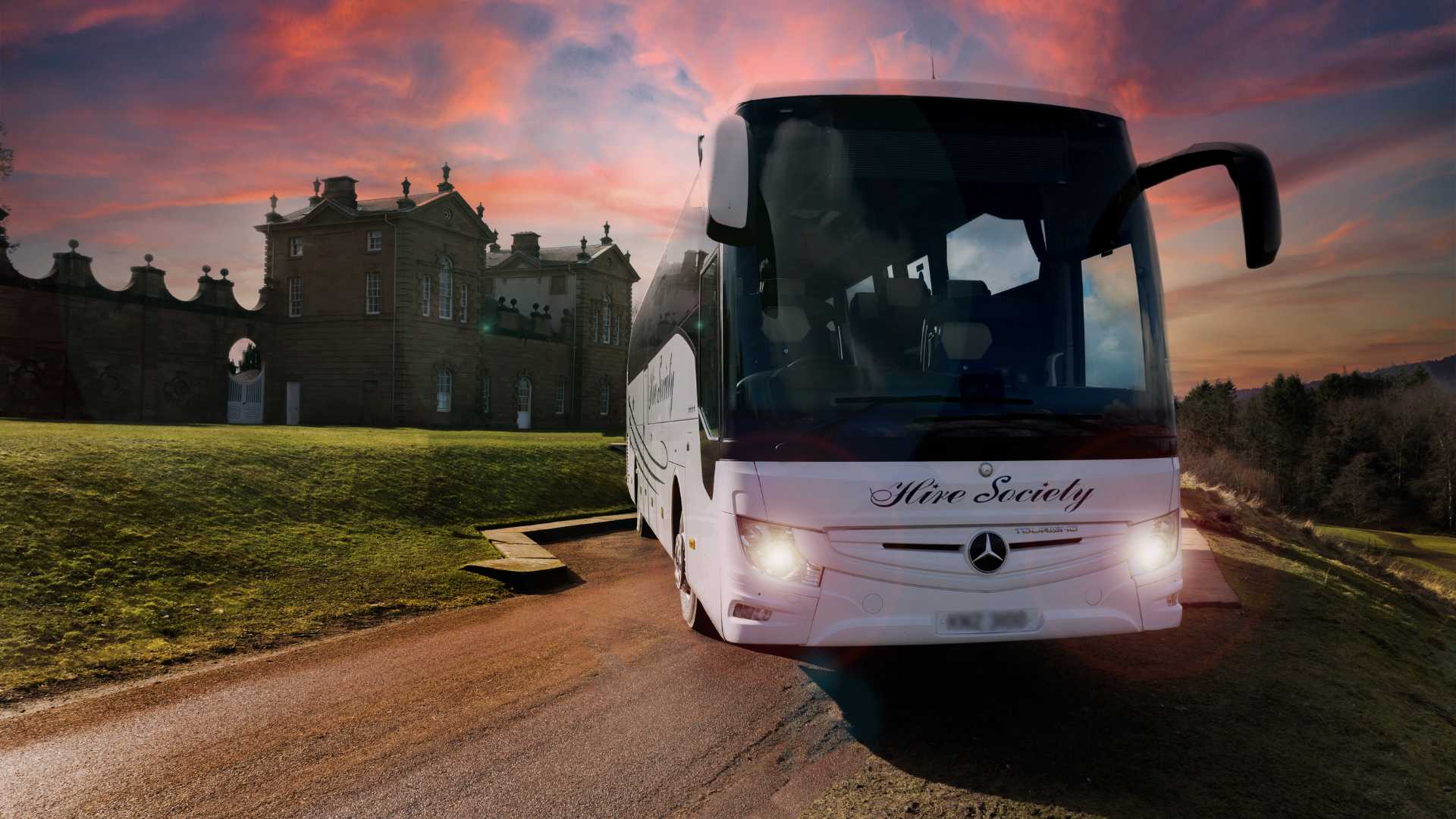 55 Seater Hire Society Coach Scenic View