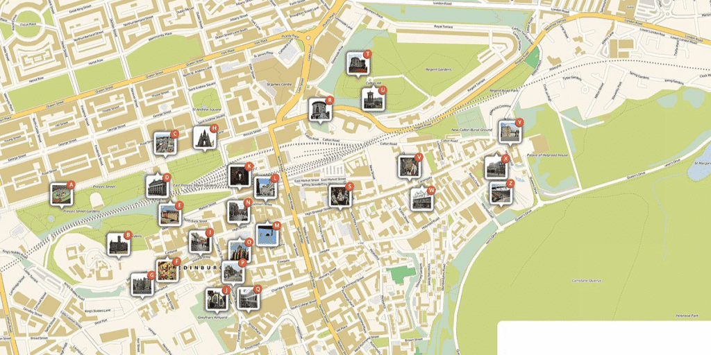 Edinburgh Tourist Map.pdf Edinburgh Tourist Map 2025 – Top Attractions & Travel Guide