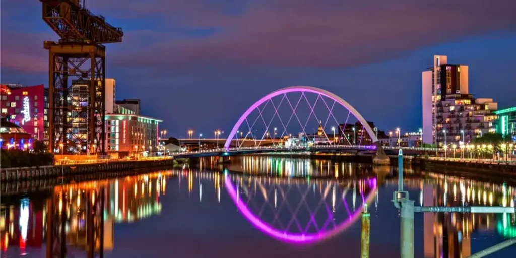 Night Walks Along the River Clyde