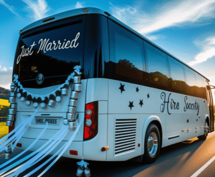 How Can Hire Society Help With Wedding Coach Hire Service