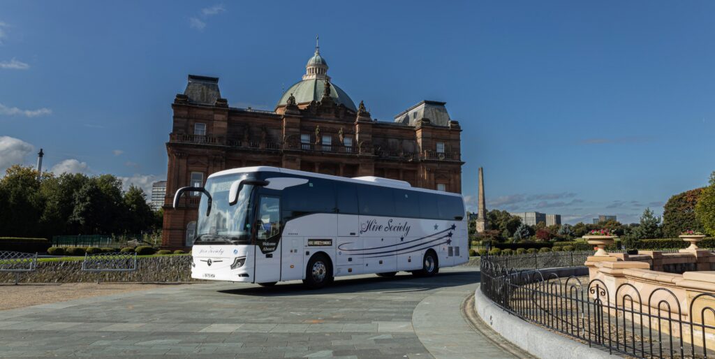 Hire Society coach at the Peoples Palace Glasgow