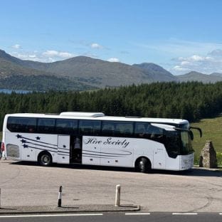 Scenic Loch Tulla Route Hire Society Coach Hire