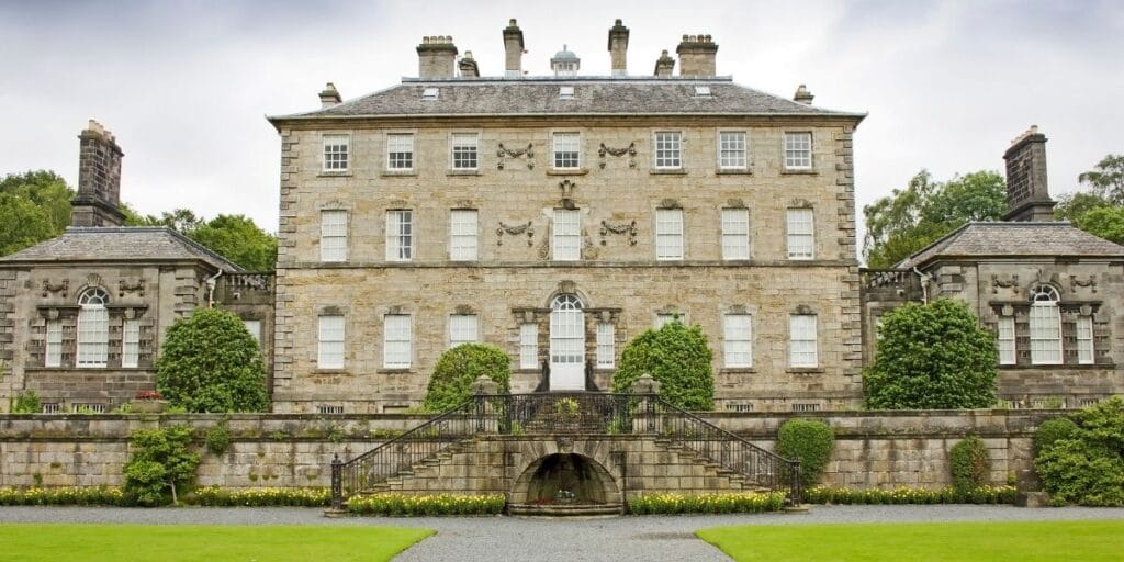 Pollok House Glasgow, Victorian mansion and National Trust for Scotland property with beautiful grounds
